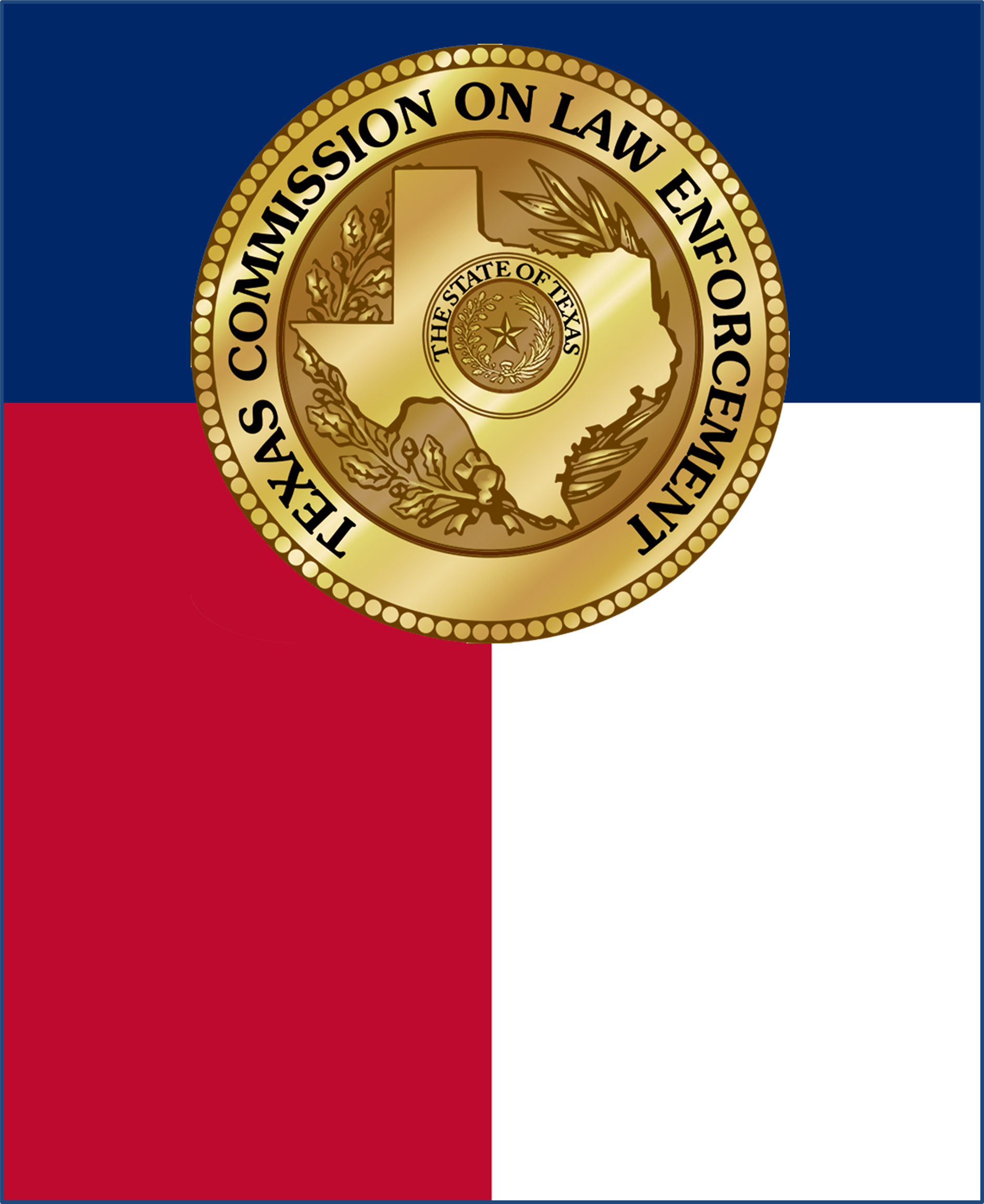 Texas Commission on Law Enforcement Flag Seal